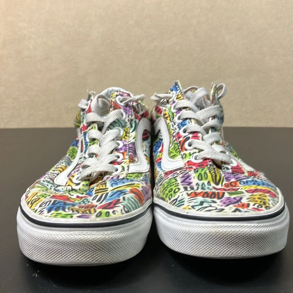 Vans x Crayola x Dallas Clayton Sneaker Shoes Unisex Men’s size 5.5‎ Women’s 7